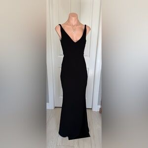 Elegant Black Sleeveless Dress
